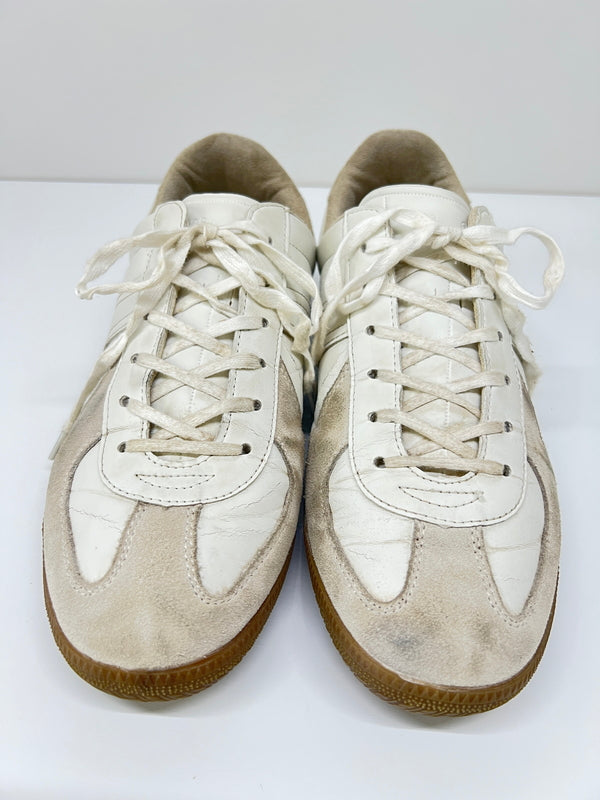 【中古品】【メンズ】 BW SPORT ビーダブルスポーツ GERMAN MILITARY TRAINER 699 ジャーマントレーナー スニーカー 靴 シューズ 162-260822-SH-04-hon サイズ：28cm カラー：ホワイト 万代Net店