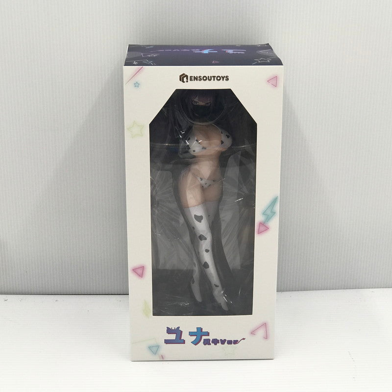 【中古美品】 エンソウトイズ Biya オリジナルキャラクター ユナ 乳牛Ver. 1/6スケール プラスチック製 塗装済み完成品フィギュア グッドスマイルカンパニー 未開封 053-260707-ti-10-tagh 万代Net店
