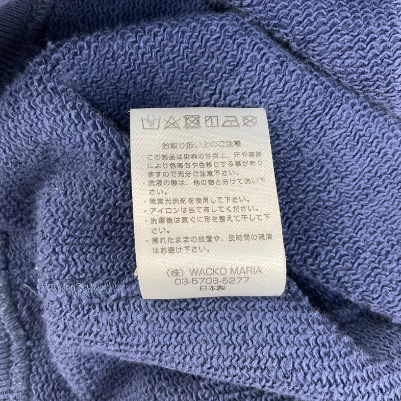 【中古品】【メンズ】 WACKO MARIA ワコマリア GUILTY PARTIES HOODIE 147-260501-SS-06-iwa サイズ：XL カラー：ブルー 万代Net店