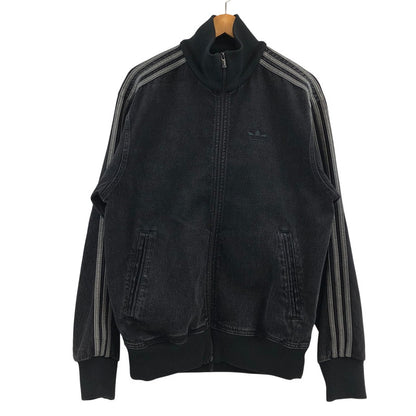 【中古品】【メンズ/レディース】 ADIDAS アディダス ADICOLOR DENIM FIREBIRD TRACK TOP JC6717 アディカラー デニム ファイヤーバード トラックトップ ジャケット 148-260504-hn-09-fur サイズ：M カラー：ブラック/ホワイト 万代Net店