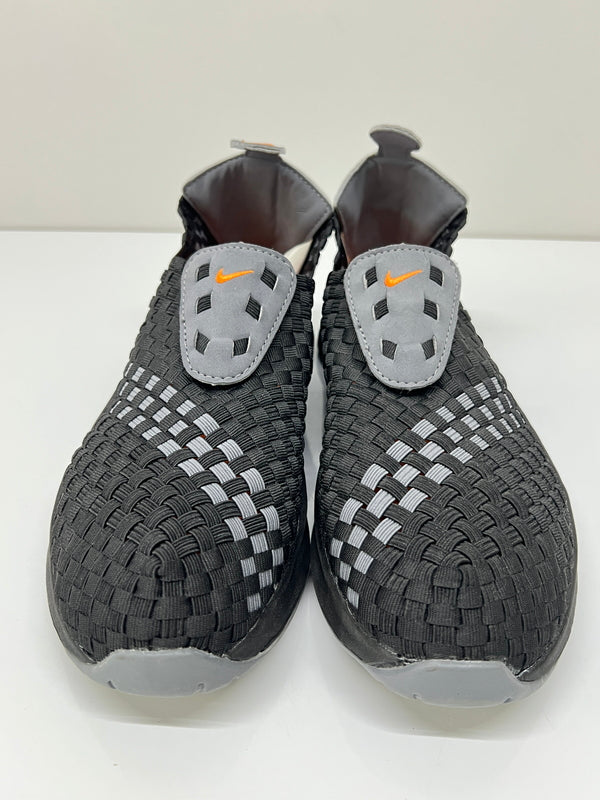 【中古品】【レディース】 NIKE ナイキ AIR WOVEN 609065-081 エア ウーブン スニーカー 靴 シューズ 160-260822-SH-05-hon サイズ：26cm US8 カラー：ARK CHARCOAL/BRIGHT MANDARIN 万代Net店
