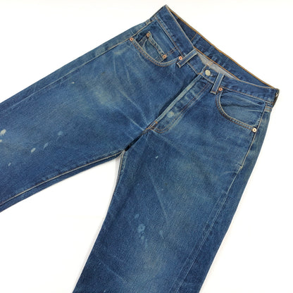 【現状渡し品】【メンズ】 LEVI'S リーバイス 90S 501 DENIM PANTS 0595-73043 BIG-E 刻印555 95年製 赤耳 復刻 110周年モデル デニムパンツ ボトムス 157-260722-hn-13-fur サイズ：32×36 カラー：インディゴ 万代Net店