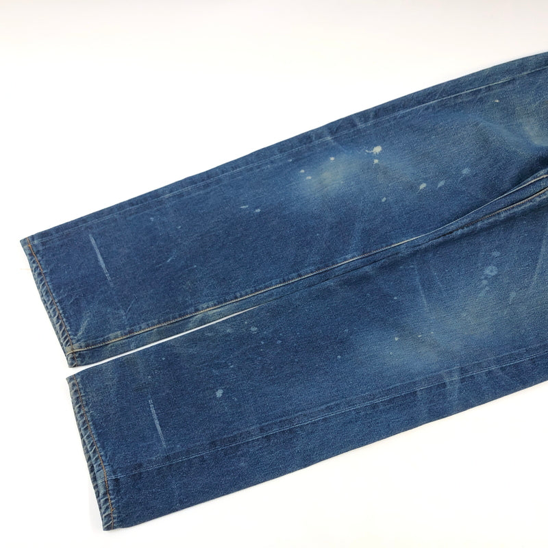 【現状渡し品】【メンズ】 LEVI'S リーバイス 90S 501 DENIM PANTS 0595-73043 BIG-E 刻印555 95年製 赤耳 復刻 110周年モデル デニムパンツ ボトムス 157-260722-hn-13-fur サイズ：32×36 カラー：インディゴ 万代Net店