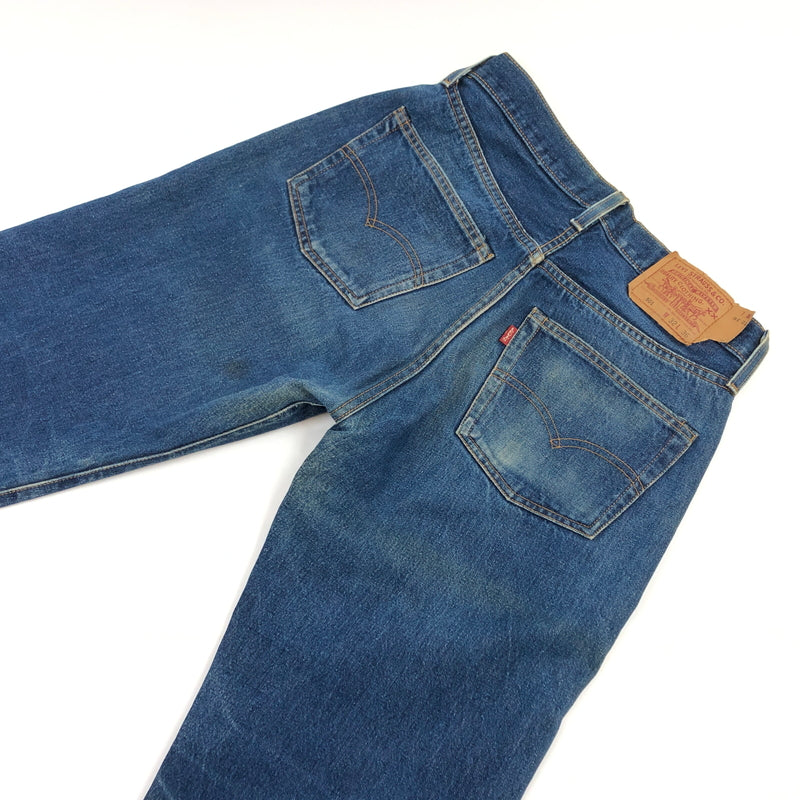 【現状渡し品】【メンズ】 LEVI'S リーバイス 90S 501 DENIM PANTS 0595-73043 BIG-E 刻印555 95年製 赤耳 復刻 110周年モデル デニムパンツ ボトムス 157-260722-hn-13-fur サイズ：32×36 カラー：インディゴ 万代Net店