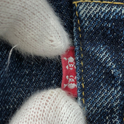 【中古品】【メンズ】 SKULL JEANS スカルジーンズ DENIM PANTS デニムパンツ ボトムス 156-261015-hn-08-fur サイズ：30×34 カラー：インディゴ 万代Net店