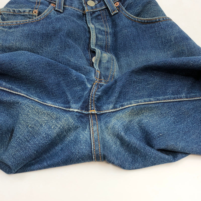 【現状渡し品】【メンズ】 LEVI'S リーバイス 90S 501 DENIM PANTS 0595-73043 BIG-E 刻印555 95年製 赤耳 復刻 110周年モデル デニムパンツ ボトムス 157-260722-hn-13-fur サイズ：32×36 カラー：インディゴ 万代Net店