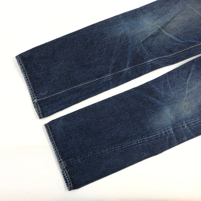 【中古品】【メンズ】 SKULL JEANS スカルジーンズ DENIM PANTS デニムパンツ ボトムス 156-261015-hn-08-fur サイズ：30×34 カラー：インディゴ 万代Net店