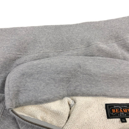 【中古品】【メンズ】 BEAMS PLUS ビームスプラス SWEAT HALF ZIP 38-13-0110156 スウェット トレーナー ハーフジップ トップス 147-260722-hn-14-fur サイズ：XL カラー：グレー 万代Net店