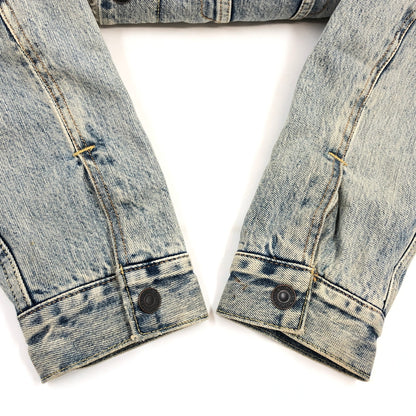 【現状渡し品】【メンズ】 LEVI'S リーバイス BOA LINER DENIM JACKET ボアライナー デニムジャケット Gジャン アウター 146-261015-hn-09-fur サイズ：S カラー：ブルー 万代Net店