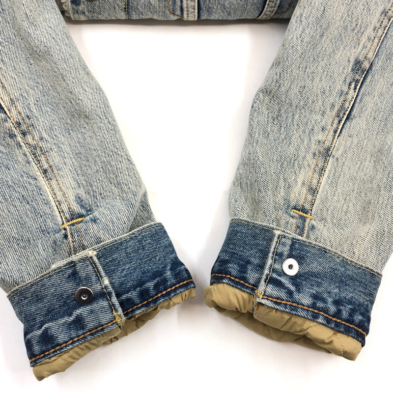 【現状渡し品】【メンズ】 LEVI'S リーバイス BOA LINER DENIM JACKET ボアライナー デニムジャケット Gジャン アウター 146-261015-hn-09-fur サイズ：S カラー：ブルー 万代Net店