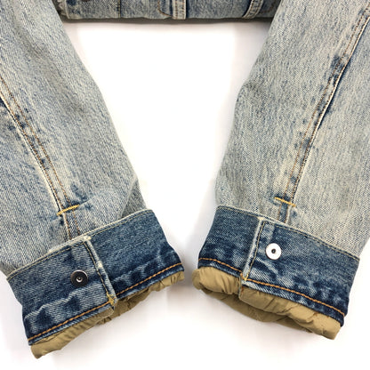 【現状渡し品】【メンズ】 LEVI'S リーバイス BOA LINER DENIM JACKET ボアライナー デニムジャケット Gジャン アウター 146-261015-hn-09-fur サイズ：S カラー：ブルー 万代Net店