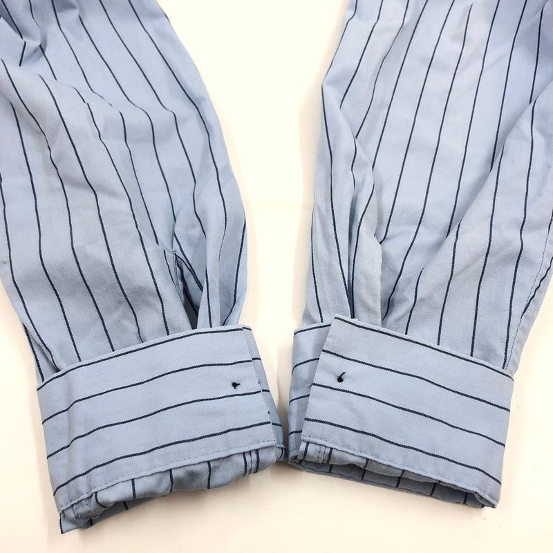 【中古品】【メンズ】 TENDERLOIN テンダーロイン STRIPE L/S SHIRT 長袖ストライプシャツ カジュアルシャツ トップス 145-260723-hn-01-fur サイズ：M カラー：ブルー系 万代Net店