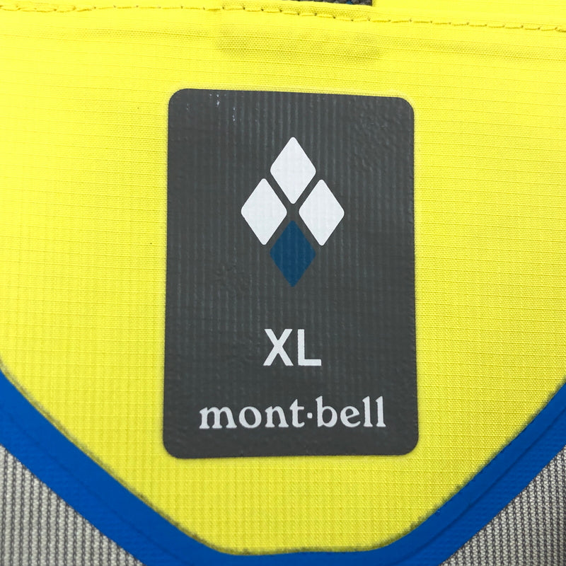 【中古品】【メンズ】 MONT-BELL モンベル THUNDER PASS JACKET 1128344 サンダーパスジャケット レインウェア マウンテンパーカー アウター 144-261015-hn-10-fur サイズ：XL カラー：イエロー/ブルー 万代Net店