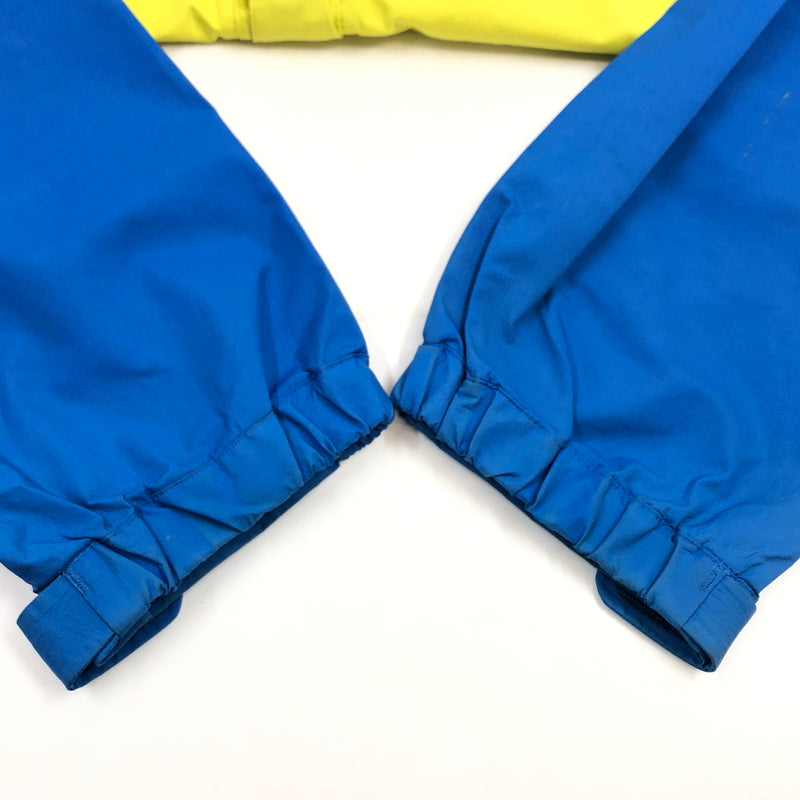 【中古品】【メンズ】 MONT-BELL モンベル THUNDER PASS JACKET 1128344 サンダーパスジャケット レインウェア マウンテンパーカー アウター 144-261015-hn-10-fur サイズ：XL カラー：イエロー/ブルー 万代Net店
