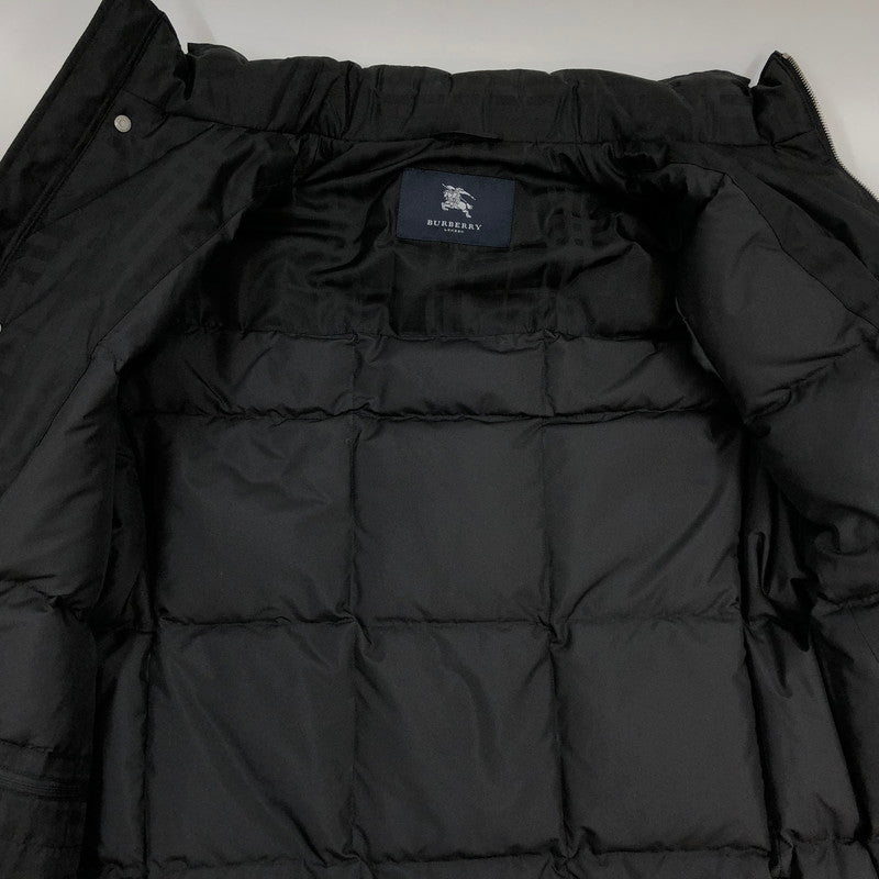 【中古品】【レディース】 BURBERRY バーバリー BBN77-723-09 シャドーチェック ダウンジャケット アウター 168-260208-hn-04-fur サイズ：L カラー：ブラック 万代Net店