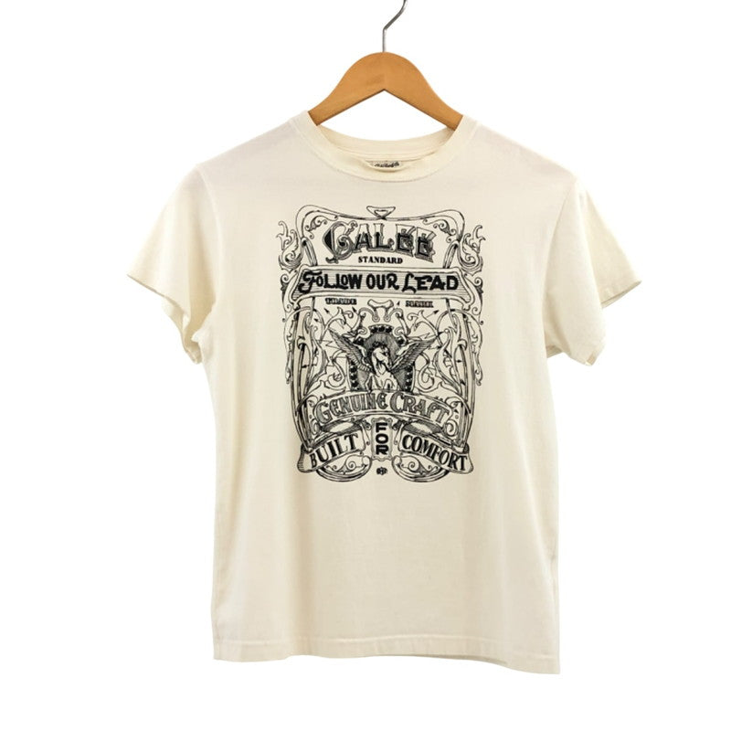 【現状渡し品】【メンズ】 CALEE キャリー 半袖Tシャツ トップス 142-251129-hn-02-fur サイズ：S カラー：ホワイト 万代Net店