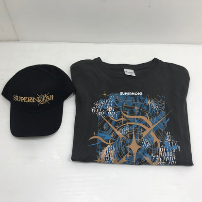 【中古品】 Hoshimachi Suisei 日本武道館 Live SuperNova ライブグッズ キャップ Tシャツ XLサイズ 2点セット ホロライブ 星街すいせい 本体のみ 053-261009-ti-14-tag 万代Net店