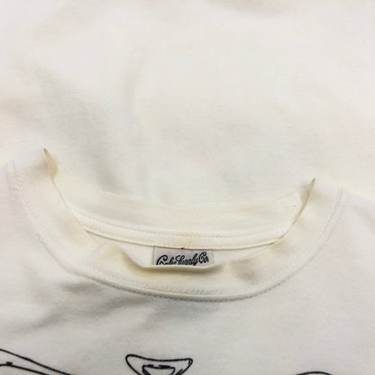【現状渡し品】【メンズ】 CALEE キャリー 半袖Tシャツ トップス 142-251129-hn-02-fur サイズ：S カラー：ホワイト 万代Net店