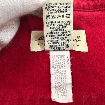 【現状渡し品】【メンズ】 EDDIE BAUER エディー・バウアー LS CHAMOIS CLOTH SHIRT 長袖 シャモアクロスシャツ カジュアルシャツ トップス 146-261015-hn-11-fur サイズ：L カラー：レッド 万代Net店