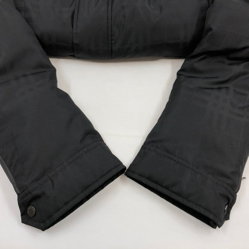 【中古品】【レディース】 BURBERRY バーバリー BBN77-723-09 シャドーチェック ダウンジャケット アウター 168-260208-hn-04-fur サイズ：L カラー：ブラック 万代Net店