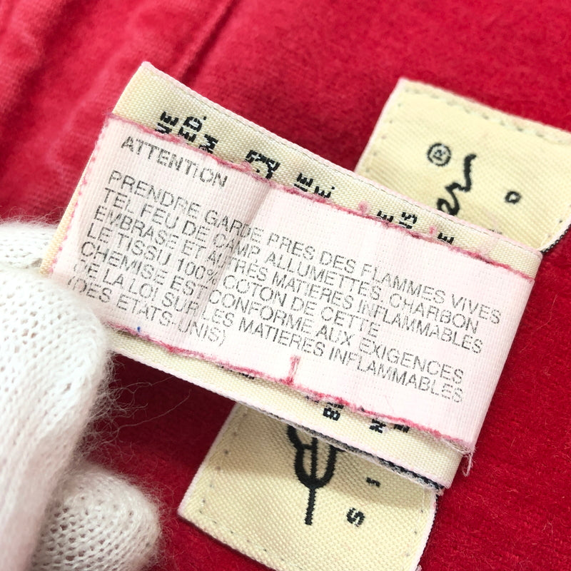 【現状渡し品】【メンズ】 EDDIE BAUER エディー・バウアー LS CHAMOIS CLOTH SHIRT 長袖 シャモアクロスシャツ カジュアルシャツ トップス 146-261015-hn-11-fur サイズ：L カラー：レッド 万代Net店