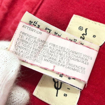 【現状渡し品】【メンズ】 EDDIE BAUER エディー・バウアー LS CHAMOIS CLOTH SHIRT 長袖 シャモアクロスシャツ カジュアルシャツ トップス 146-261015-hn-11-fur サイズ：L カラー：レッド 万代Net店