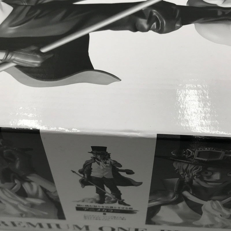 【中古美品】 バンプレくじ PREMIUM ワンピース -サボ- B賞 アニメカラー 未開封 箱イタミあり 047-260707-ti-13-tagh 万代Net店