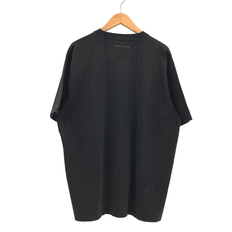 【美品】  Maison Margiela / メゾンマルジェラ | 2022AW | オーバーサイズ ダブルカフス シャツ | 38 | ブラック | レディース エムエムシックス メゾン マルジェラ レディース シャツ MM6 Maison