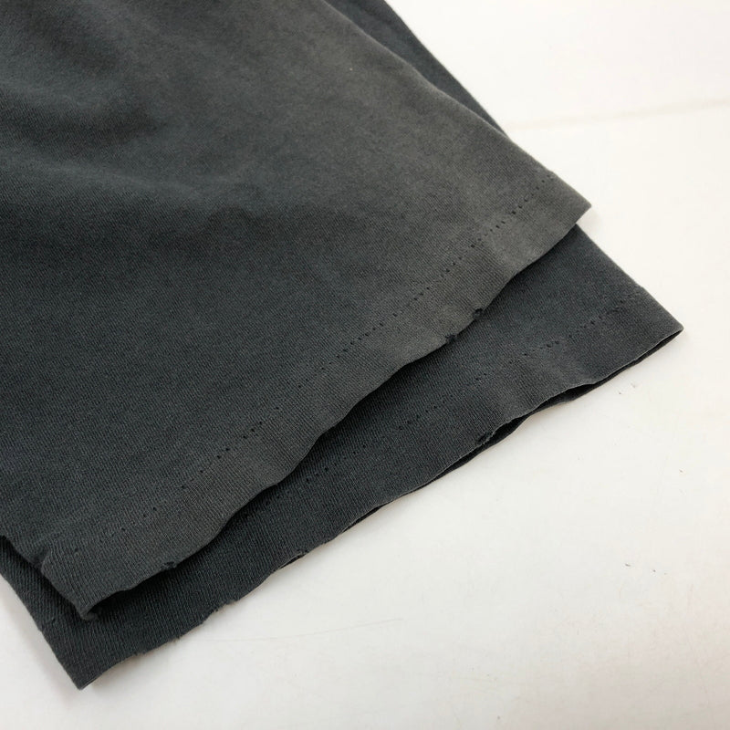 【ジャンク品】【メンズ】 UNITED SPORTS ユナイテッドスポーツ 90S "BRUCE LEE" PRINT S/S TEE 両シングル USA製 ブルース・リー プリント 半袖Tシャツ トップス 146-260723-hn-03-fur サイズ：L カラー：チャコール系 万代Net店