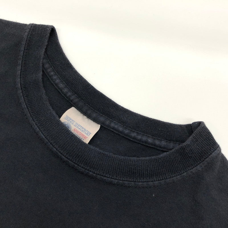 【現状渡し品】【メンズ】 Buzz Rickson's バズリクソンズ S/S Tee プリント ショートスリーブTシャツ 半袖 トップス 145-250525-hn-08-fur サイズ：S カラー：ブラック 万代Net店