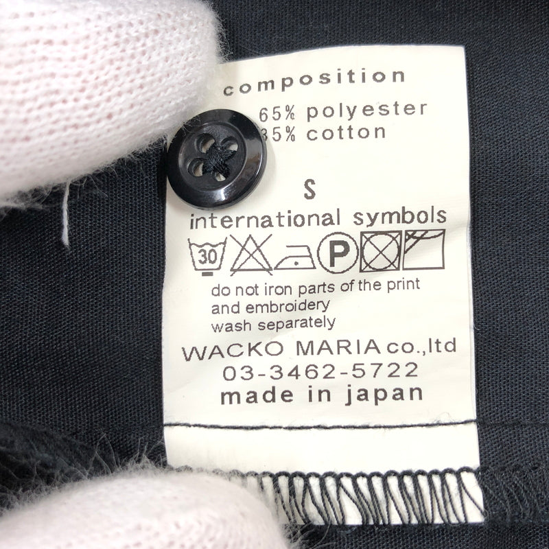【中古品】【メンズ】 WACKO MARIA ワコマリア BOWLING SHIRT ボウリングシャツ カジュアルシャツ 半袖 トップス 142-260723-hn-04-fur サイズ：S カラー：ブラック/ピンク 万代Net店