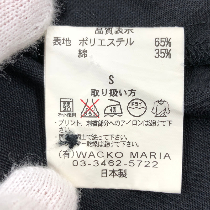 【中古品】【メンズ】 WACKO MARIA ワコマリア BOWLING SHIRT ボウリングシャツ カジュアルシャツ 半袖 トップス 142-260723-hn-04-fur サイズ：S カラー：ブラック/ピンク 万代Net店