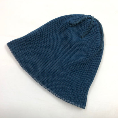 【中古品】【メンズ/レディース】 SUPREME シュプリーム 25SS OLD ENGLISH PRINTED BEANIE オールドイングリッシュ プリント ビーニー ニットキャップ 帽子 185-260506-hn-03-fur サイズ：ONE SIZE(58cm) カラー：ネイビー系 万代Net店