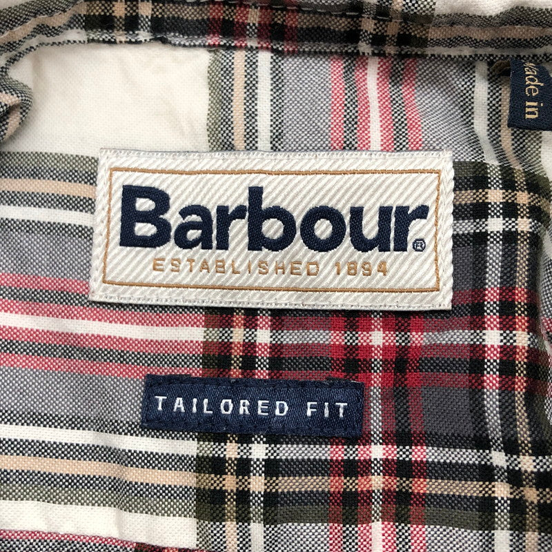 【中古品】【メンズ】 Barbour バブアー MSH4269BE13 エンドスレイ ハイランド チェックシャツ カジュアルシャツ 長袖 トップス 146-250109-hn-02-fur サイズ：XL カラー：マルチカラー 万代Net店