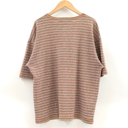 【中古品】【メンズ】 BRONZE AGE ブロンズエイジ BORDER S/S TEE ボーダー 半袖Tシャツ トップス 146-260723-hn-05-fur サイズ：M カラー：マルチカラー 万代Net店