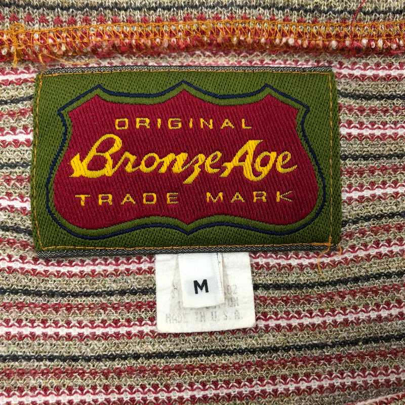 【中古品】【メンズ】 BRONZE AGE ブロンズエイジ BORDER S/S TEE ボーダー 半袖Tシャツ トップス 146-260723-hn-05-fur サイズ：M カラー：マルチカラー 万代Net店