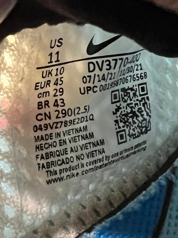 【中古品】【メンズ】 NIKE ナイキ×HELLO KITTY ハローキティ 別注 コラボ AIR PRESTO QS DV3770-400 エアプレスト クイックストライク スニーカー 靴 シューズ 160-260822-SH-09-hon サイズ：29cm US11 カラー：ブルー/ホワイト 万代Net店