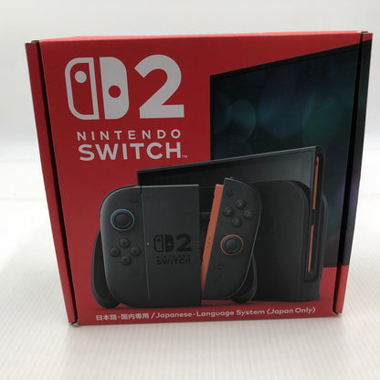 【未使用品】 Nintendo Switch2 ニンテンドースイッチ2 国内版 日本語版 BEE-S-KB6CA 035-260914-ns-18-tei 万代Net店