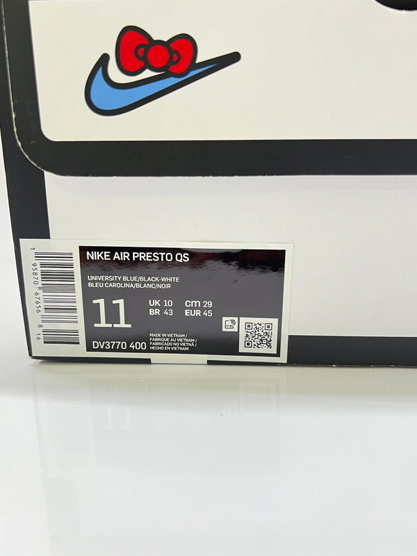 【中古品】【メンズ】 NIKE ナイキ×HELLO KITTY ハローキティ 別注 コラボ AIR PRESTO QS DV3770-400 エアプレスト クイックストライク スニーカー 靴 シューズ 160-260822-SH-09-hon サイズ：29cm US11 カラー：ブルー/ホワイト 万代Net店