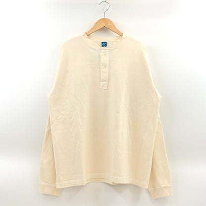 【中古美品】【メンズ】 GOOD ON グッドオン LS HEAVY HENRY TEE 832597167002 ヘビー ヘンリー 長袖Tシャツ トップス 140-260723-hn-06-fur サイズ：XL カラー：ナチュラル 万代Net店