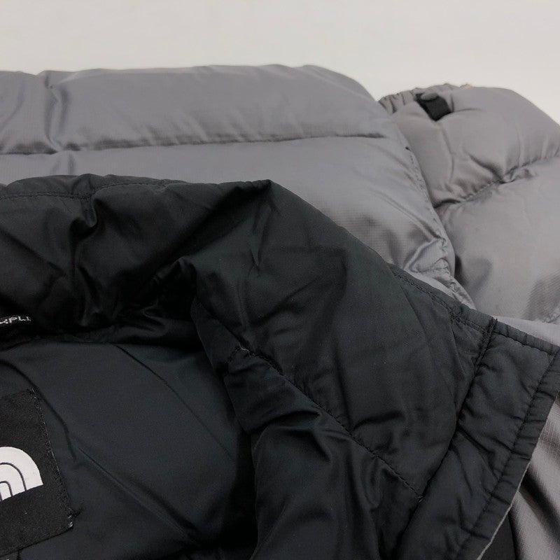 【ジャンク品】【メンズ】 THE NORTH FACE ザ・ノースフェイス NUPTSE JACKET ヌプシジャケット 韓国限定モデル ダウンジャケット アウター 144-251129-hn-04-fur サイズ：XS カラー：グレー/ブラック 万代Net店