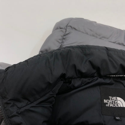 【ジャンク品】【メンズ】 THE NORTH FACE ザ・ノースフェイス NUPTSE JACKET ヌプシジャケット 韓国限定モデル ダウンジャケット アウター 144-251129-hn-04-fur サイズ：XS カラー：グレー/ブラック 万代Net店