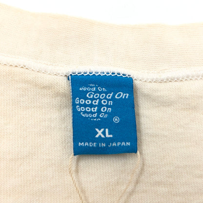 【中古美品】【メンズ】 GOOD ON グッドオン LS HEAVY HENRY TEE 832597167002 ヘビー ヘンリー 長袖Tシャツ トップス 140-260723-hn-06-fur サイズ：XL カラー：ナチュラル 万代Net店