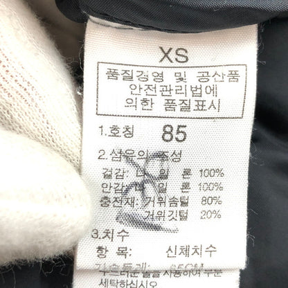 【ジャンク品】【メンズ】 THE NORTH FACE ザ・ノースフェイス NUPTSE JACKET ヌプシジャケット 韓国限定モデル ダウンジャケット アウター 144-251129-hn-04-fur サイズ：XS カラー：グレー/ブラック 万代Net店