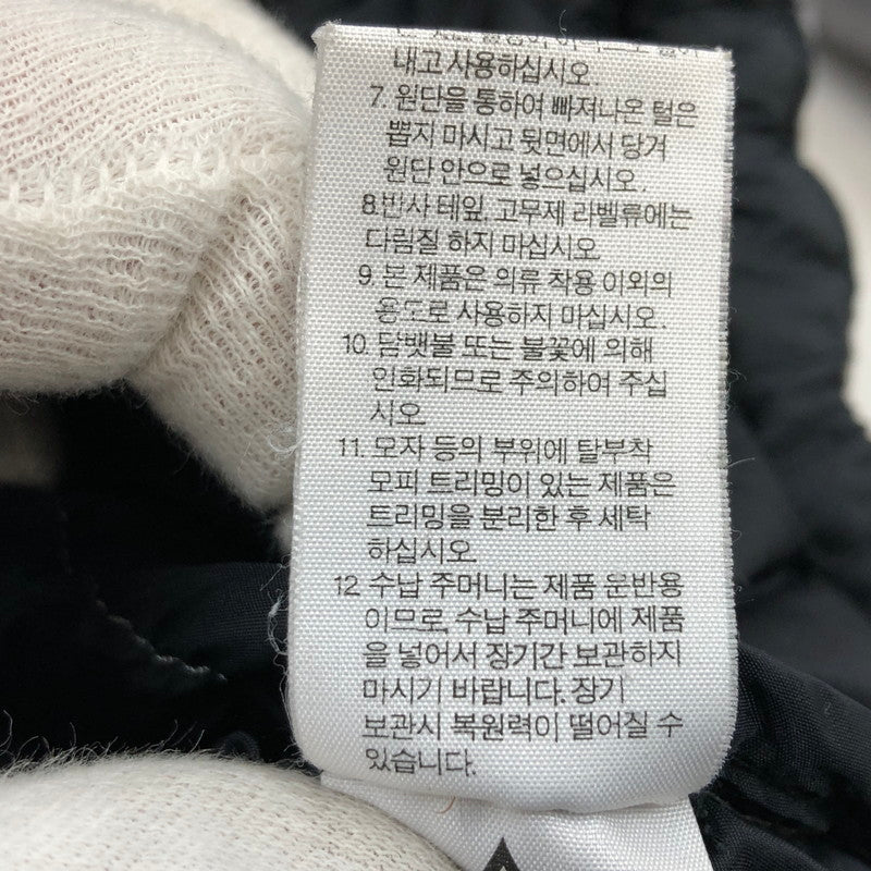 【ジャンク品】【メンズ】 THE NORTH FACE ザ・ノースフェイス NUPTSE JACKET ヌプシジャケット 韓国限定モデル ダウンジャケット アウター 144-251129-hn-04-fur サイズ：XS カラー：グレー/ブラック 万代Net店