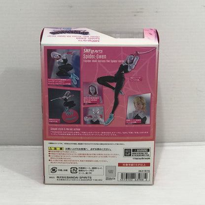 【中古美品】 バンダイスピリッツ S.H.Figuarts スパイダーグウェン スパイダーマン:アクロス・ザ・スパイダーバース 未開封 055-261009-ti-07-tagh 万代Net店