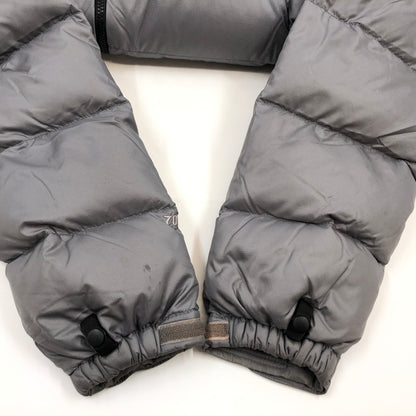 【ジャンク品】【メンズ】 THE NORTH FACE ザ・ノースフェイス NUPTSE JACKET ヌプシジャケット 韓国限定モデル ダウンジャケット アウター 144-251129-hn-04-fur サイズ：XS カラー：グレー/ブラック 万代Net店