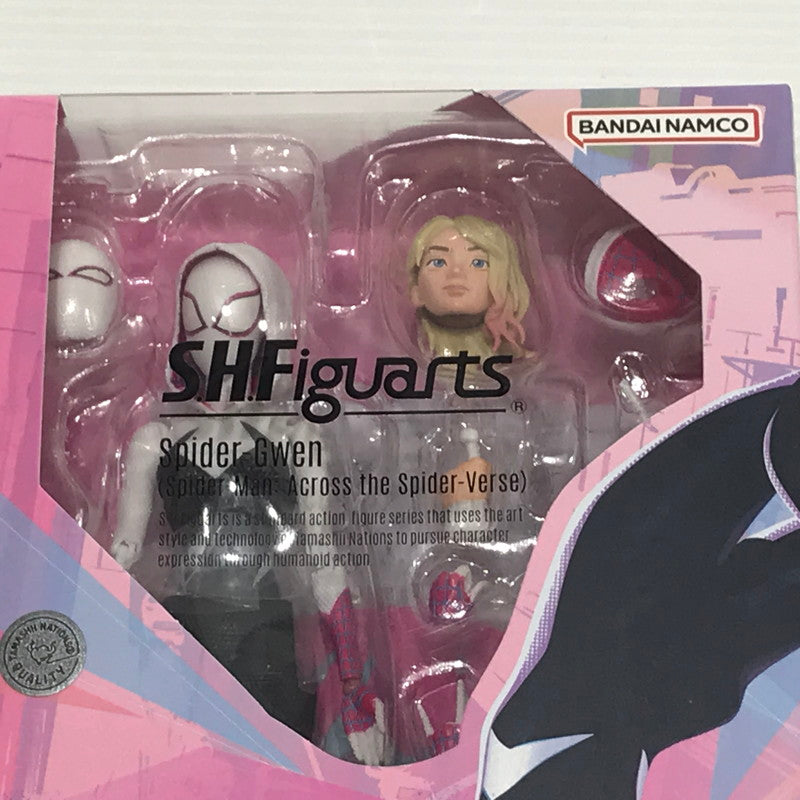 【中古美品】 バンダイスピリッツ S.H.Figuarts スパイダーグウェン スパイダーマン:アクロス・ザ・スパイダーバース 未開封 055-261009-ti-07-tagh 万代Net店