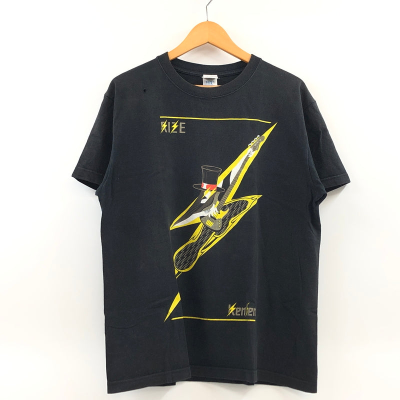 【現状渡し品】【メンズ】 RIZE ライズ PRINT SS TEE KENKENモデル プリント 半袖Tシャツ トップス 146-260723-hn-07-fur サイズ：L カラー：ブラック 万代Net店