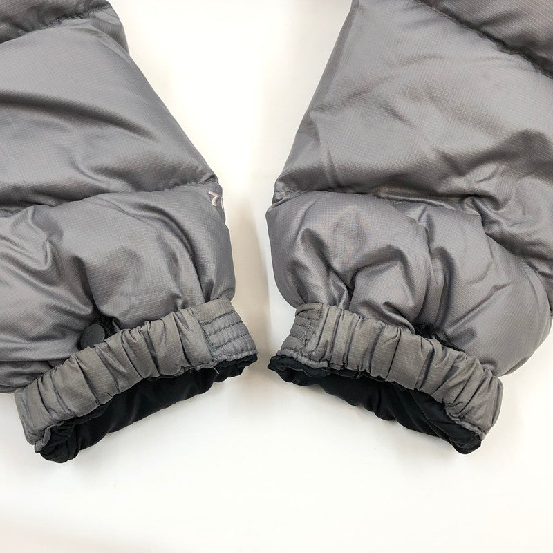 【ジャンク品】【メンズ】 THE NORTH FACE ザ・ノースフェイス NUPTSE JACKET ヌプシジャケット 韓国限定モデル ダウンジャケット アウター 144-251129-hn-04-fur サイズ：XS カラー：グレー/ブラック 万代Net店